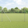 Słupek ogrodzeniowy. Srebrny 100 x 1,5 m (siatka 25 mm) Stal