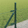 Słupek ogrodzeniowy. Zielony 25 x 0,5 m (siatka 50 mm) Stal