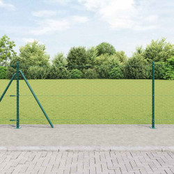 Słupek ogrodzeniowy. Zielony 25 x 0,8 m (siatka 50 mm)