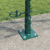 Słupek ogrodzeniowy. Zielony 25 x 1,2 m (siatka 36 mm) Stal
