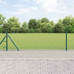Słupek ogrodzeniowy. Zielony 50 x 0,6 m (siatka 13 mm)