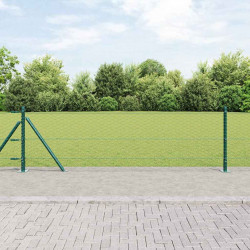 Słupek ogrodzeniowy. Zielony 100 x 0,6 m (siatka 36 mm)