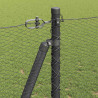 Słupek ogrodzeniowy. Szary 10 x 1,2 m (siatka 13 mm) Stal i PVC