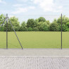 Słupek ogrodzeniowy. Szary 25 x 1,5 m (siatka 25 mm) Stal