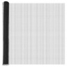 Słupek ogrodzeniowy. Szary 25 x 1,6 m (siatka 13 mm) Stal i PVC