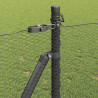 Słupek ogrodzeniowy. Szary 100 x 0,8 m (siatka 13 mm)