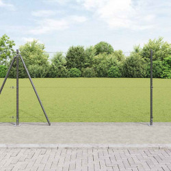 Słupek ogrodzeniowy. Szary 100 x 1,2 m (siatka 25 mm)