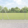Słupek ogrodzeniowy. Srebrny 50 x 1,5 m (siatka 13 mm) Stal