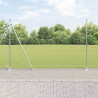 Słupek ogrodzeniowy. Srebrny 50 x 1,6 m (siatka 36 mm) Stal