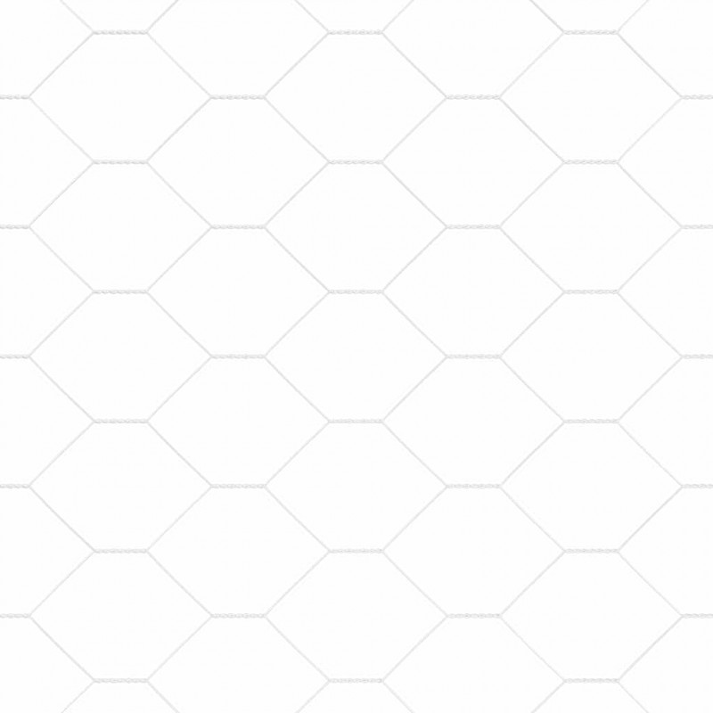 Słupek ogrodzeniowy. Srebrny 100 x 0,6 m (mesh 50 mm) Stal