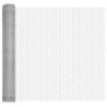 Słupek ogrodzeniowy. Srebrny 100 x 1 m (siatka 25 mm) Stal