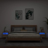 Ścienne szafki TV z LED, 2 szt., dąb sonoma, 40x30x40 cm