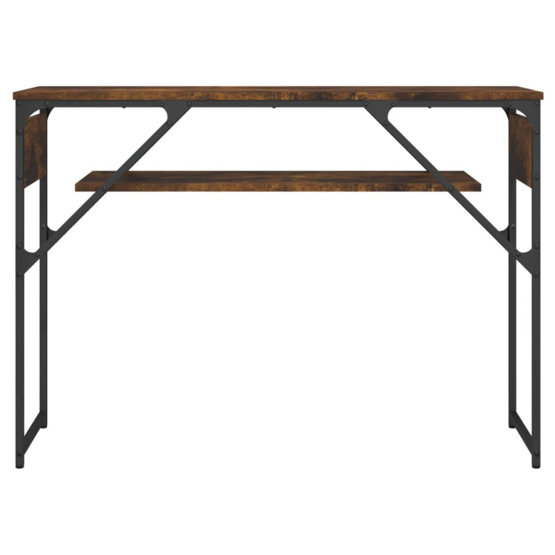 Stolik konsolowy, przydymiony dąb, 105x30x75 cm