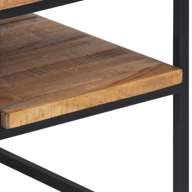 Szafka TV, 110x30x39 cm, lite drewno tekowe z odzysku