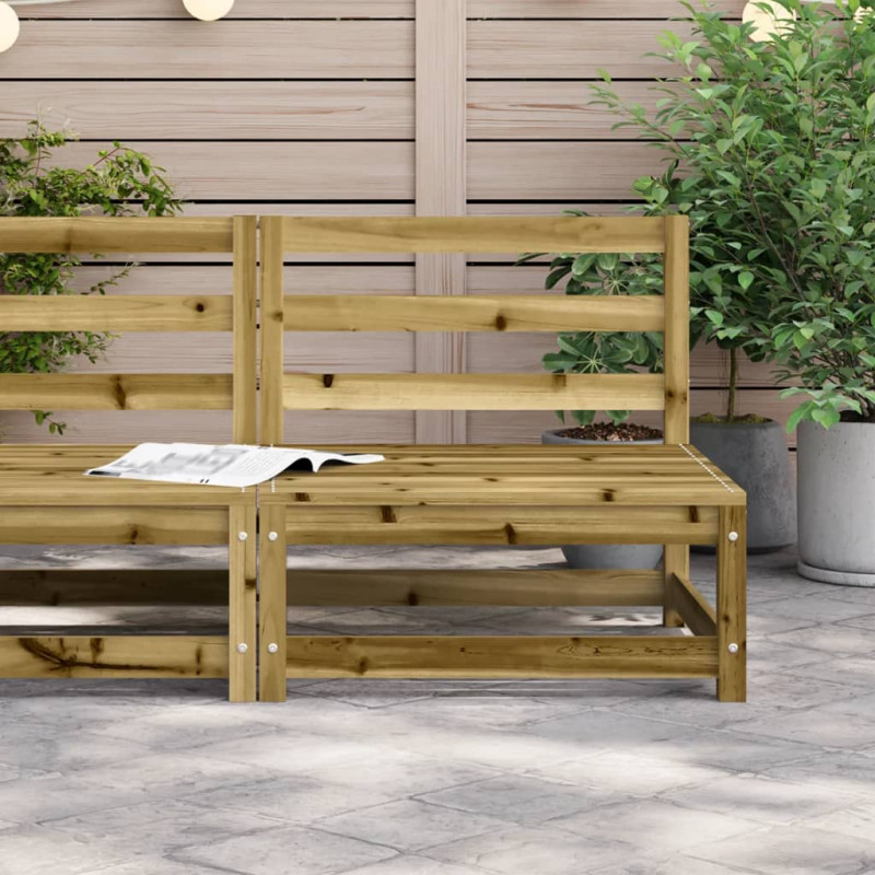 Ogrodowa sofa, 70x70x67 cm, impregnowana sosna