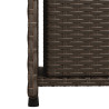 Szafka ogrodowa, brązowa, 50x55x115 cm, polirattan