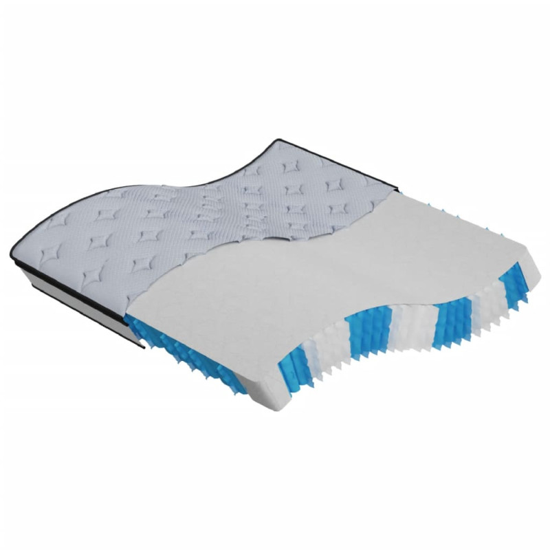 Materac kieszeniowy, twardość średnia, 180x200 cm