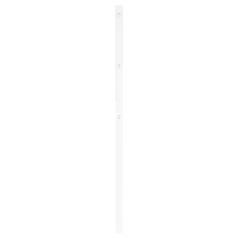 Metalowe wezgłowie, białe, 200 cm