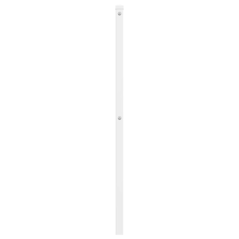 Metalowe wezgłowie, białe, 193 cm