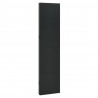 Parawan 4-panelowy, czarny, 160 x 180 cm, stalowy