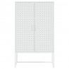 Szafka, biała, 80x35x135 cm, stal