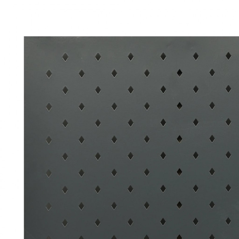 Parawan 4-panelowy, antracytowy, 160 x 180 cm, stalowy