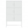 Szafka, biała, 80x35x135 cm, stal