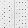 Szafka, biała, 80x35x135 cm, stal