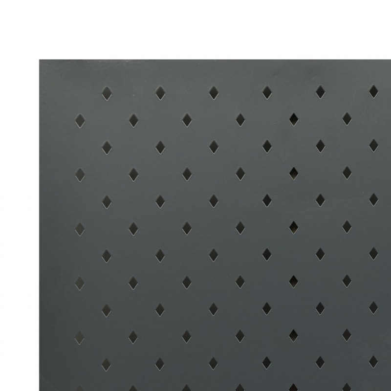 Parawan 6-panelowy, antracytowy, 240 x 180 cm, stalowy