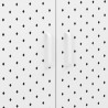 Szafka, biała, 80x35x100 cm, stal