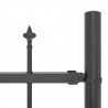 Ogrodzenie Ogrodowe 2 pcs Szary 170 x 140 cm