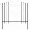 Ogrodzenie Ogrodowe 3 pcs Szary 170 x 190 cm