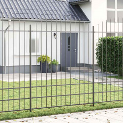Ogrodzenie Ogrodowe 3 pcs Szary 170 x 225 cm