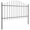 Ogrodzenie Ogrodowe 5 pcs Szary 170 x 140 cm