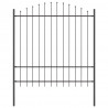 Ogrodzenie Ogrodowe 6 pcs Szary 170 x 215 cm