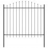 Ogrodzenie Ogrodowe 7 pcs Szary 170 x 190 cm