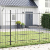 Ogrodzenie Ogrodowe 8 pcs Szary 170 x 215 cm