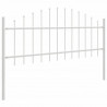 Ogrodzenie Ogrodowe 2 pcs Biały 170 x 140 cm