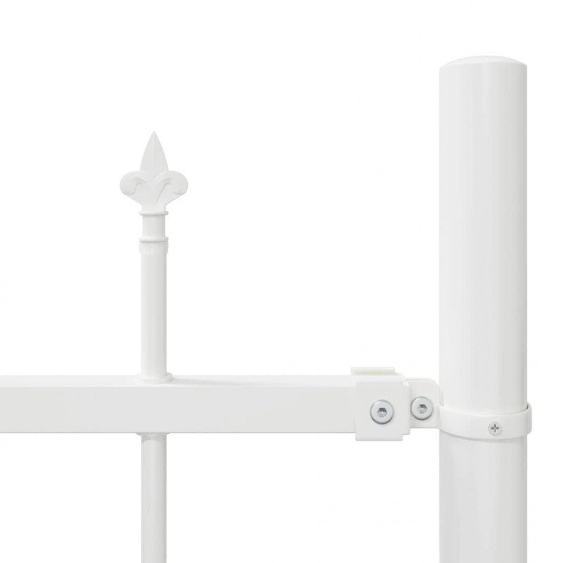 Ogrodzenie Ogrodowe 2 pcs Biały 170 x 140 cm