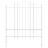 Ogrodzenie Ogrodowe 2 pcs Biały 170 x 215 cm