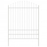 Ogrodzenie Ogrodowe 3 pcs Biały 170 x 225 cm