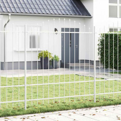 Ogrodzenie Ogrodowe 5 pcs Biały 170 x 215 cm