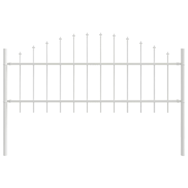 Ogrodzenie Ogrodowe 6 pcs Biały 170 x 140 cm