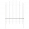 Ogrodzenie Ogrodowe 6 pcs Biały 170 x 225 cm