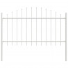 Ogrodzenie Ogrodowe 7 pcs Biały 170 x 140 cm