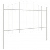 Ogrodzenie Ogrodowe 7 pcs Biały 170 x 140 cm