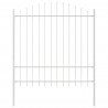 Ogrodzenie Ogrodowe 7 pcs Biały 170 x 215 cm