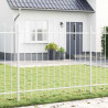 Ogrodzenie Ogrodowe 8 pcs Biały 170 x 190 cm