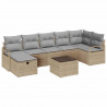 Zestaw Sof z poduszką 5 pcs polirattan