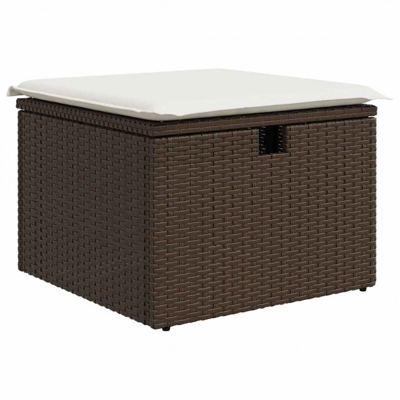 Zestaw Sof z poduszką 5 pcs polirattan
